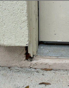 Before - Fleming Island Home - Right Door